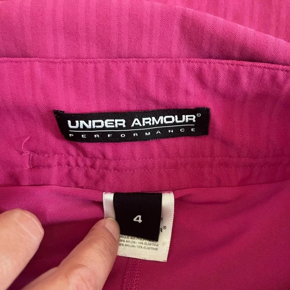 Women’s Under Armour Performance pink athletic skort Size 4 - Picture 3 of 4